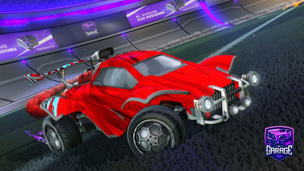 A Rocket League car design from Tekzero