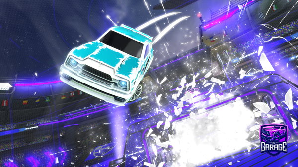 A Rocket League car design from Willgty