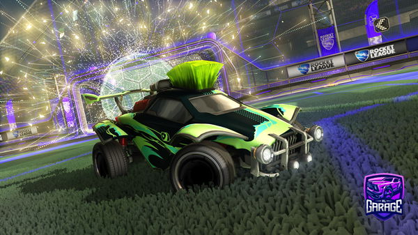 A Rocket League car design from EXOTICBinRL