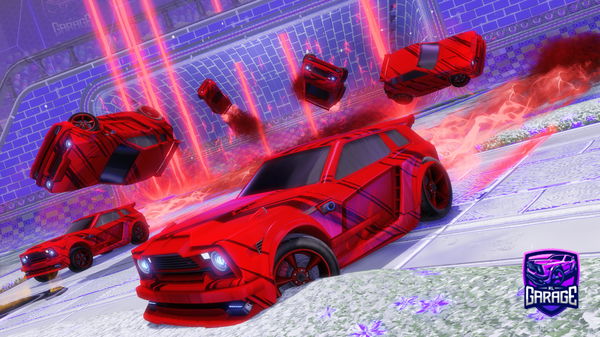 A Rocket League car design from Davielz47