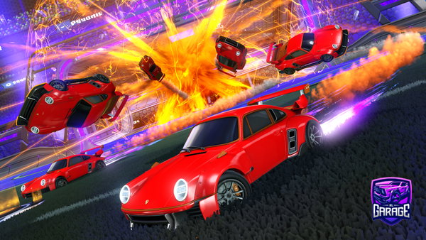 A Rocket League car design from RomekPindolek