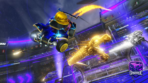 A Rocket League car design from OptixClxdzz