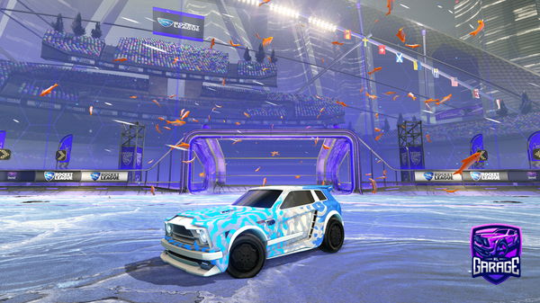 A Rocket League car design from Yagorivas07