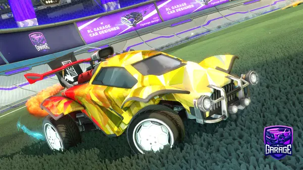 A Rocket League car design from Not_NRG_Nathan