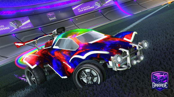 A Rocket League car design from Ludde1209
