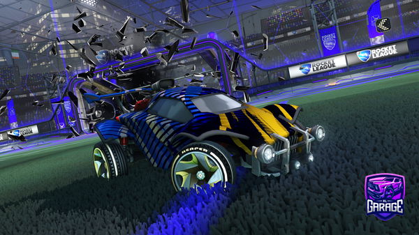 A Rocket League car design from Malcolmm