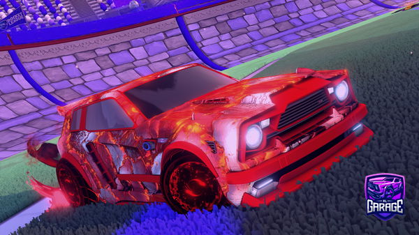 A Rocket League car design from Amnazzia