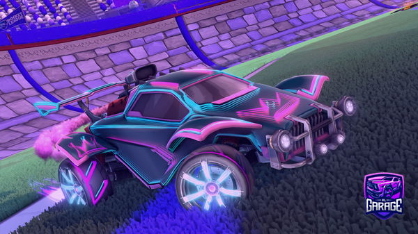 A Rocket League car design from sporticipate2