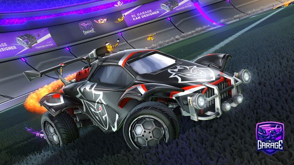 A Rocket League car design from AyTeVe