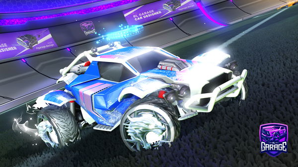A Rocket League car design from Icelot29