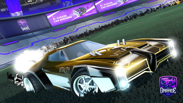 A Rocket League car design from KOM1TIS