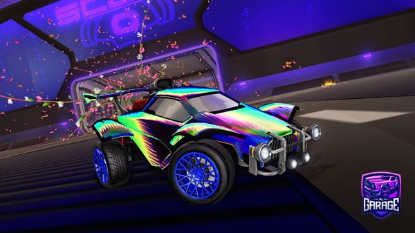 A Rocket League car design from adriandrs17