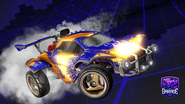 A Rocket League car design from Lexa_S78