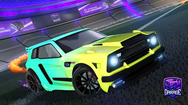 A Rocket League car design from explodingfirefox