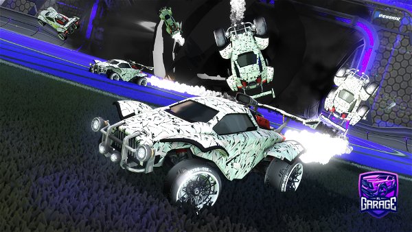 A Rocket League car design from SynthNess