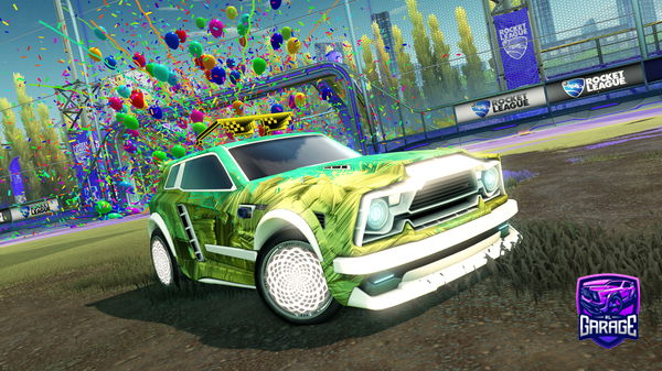 A Rocket League car design from Joaoanjos