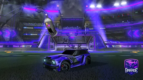 A Rocket League car design from Poweredplayer