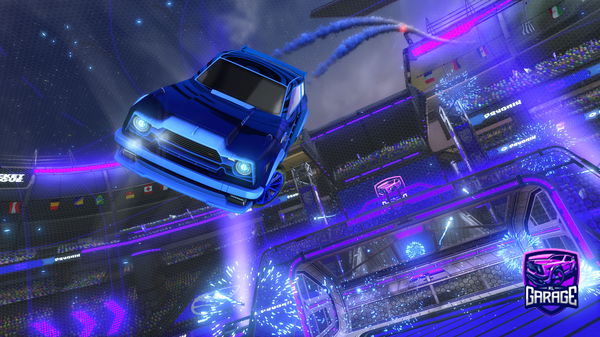 A Rocket League car design from ScuffedMuffin