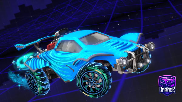 A Rocket League car design from Endless_Knot_19