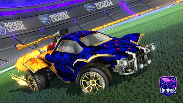 A Rocket League car design from OctaValoare