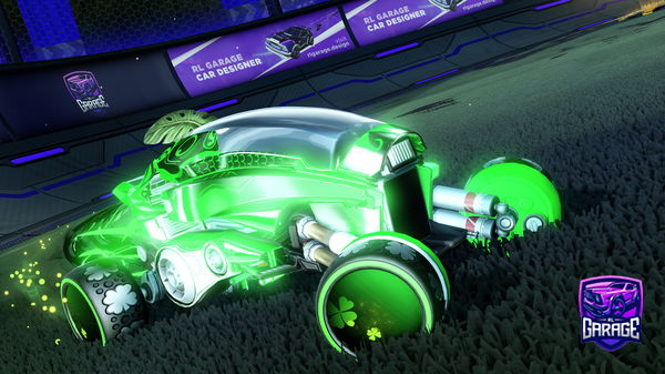 A Rocket League car design from MikeMarshall