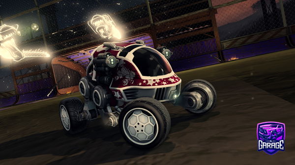 A Rocket League car design from Xander_LOL