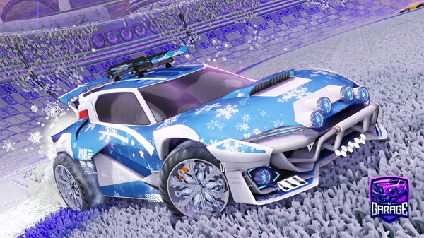 A Rocket League car design from Opai_Senpai