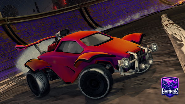 A Rocket League car design from GYATSLAPER