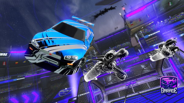 A Rocket League car design from DexterisGod155