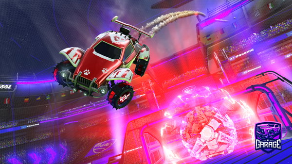 A Rocket League car design from Wxffle