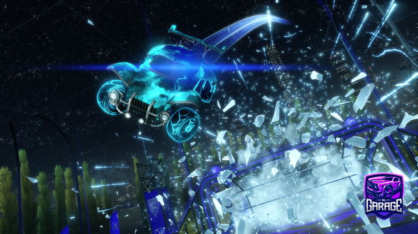 A Rocket League car design from lucas098br