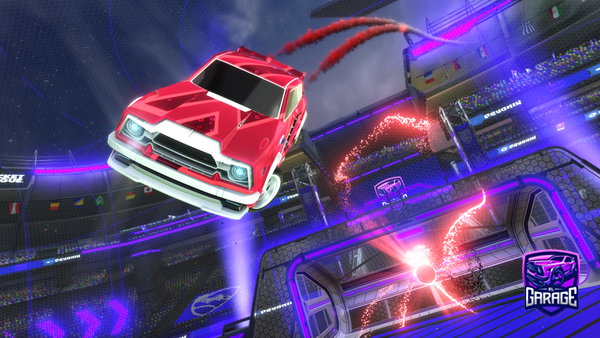 A Rocket League car design from TkashBeats