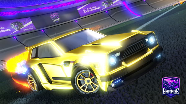 A Rocket League car design from Revonar