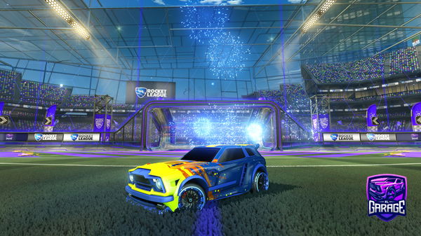 A Rocket League car design from RLGarage