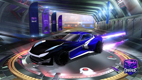 A Rocket League car design from Shapewer24