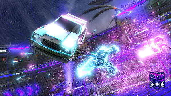 A Rocket League car design from RnQue