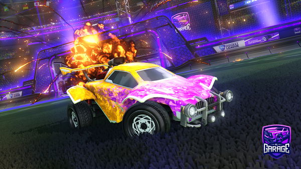 A Rocket League car design from finnburns