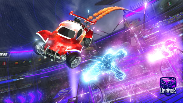 A Rocket League car design from SharkLM06