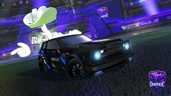 A Rocket League car design from Tuturo2019