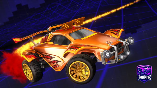 A Rocket League car design from ihazyzzzzxbox