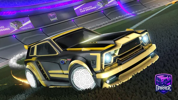 A Rocket League car design from LND_Salami_RL