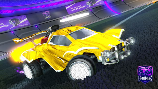 A Rocket League car design from YoshiDoesTax