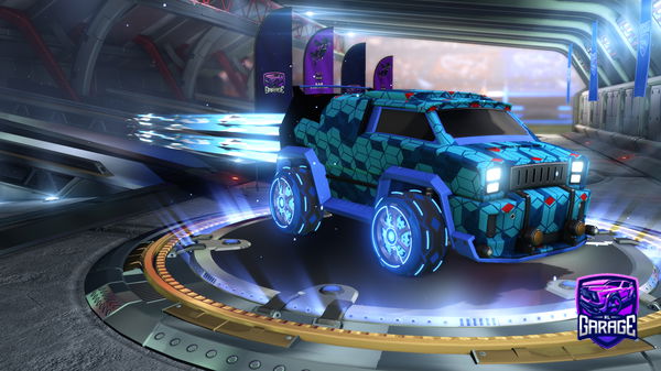 A Rocket League car design from Stingray33