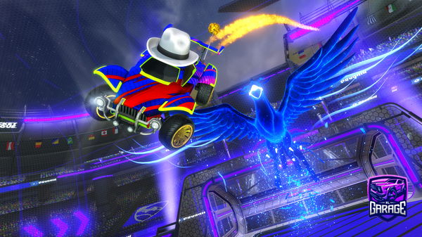 A Rocket League car design from FireFedir