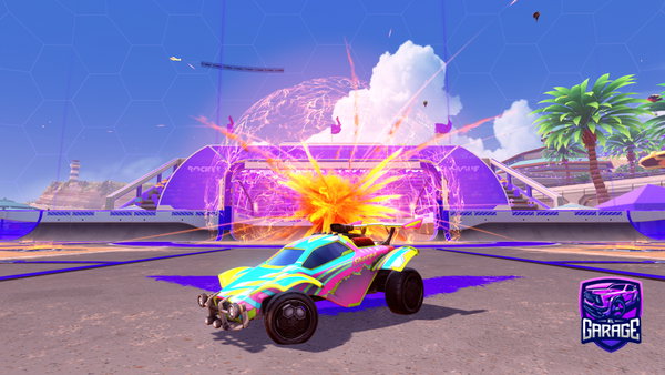 A Rocket League car design from BOPPERRS