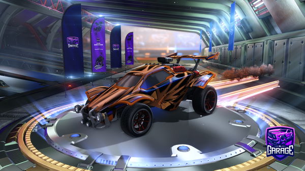 A Rocket League car design from SWIZZNALDO