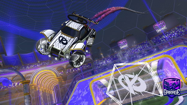 A Rocket League car design from Abhiwankenobi22