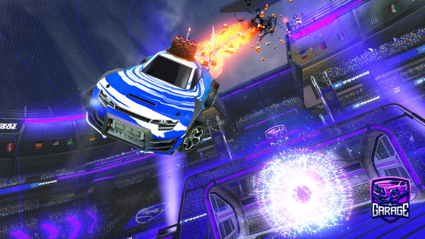 A Rocket League car design from BambinoPinguino