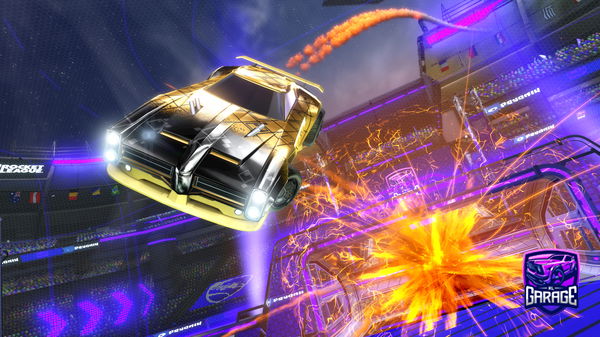 A Rocket League car design from Fedom