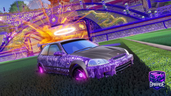 A Rocket League car design from LastGemini